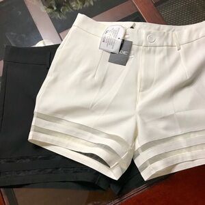 Fancy WHITE shorts